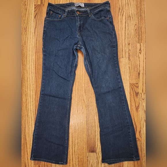 Signature by Levi Strauss Denim - Levi Strauss Low Rise Bootcut Jeans, Good Condition, Size Misses 12 Long